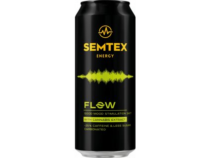 SEMTEX 500ml Fløw příchutí Canabis