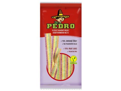 Pedro 80g Kyselé Duhové Pásky