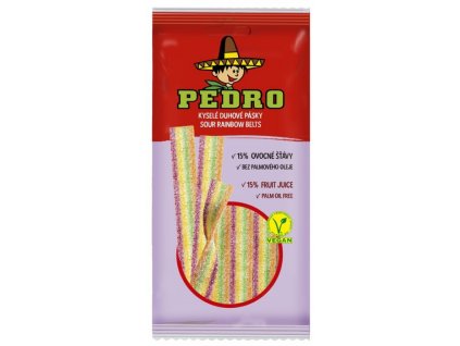 Pedro 80g Kyselé Duhové Pásky