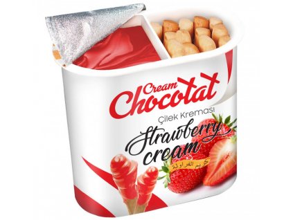 CHOCOTAT 55g sušené tyčinky s Jahodovou krémem