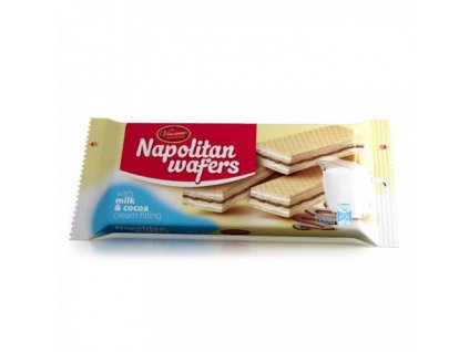 Napolitan Wafers 160g Mléko a Kakao