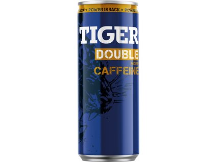 TIGER 0,25l Double Caffeine energy drink