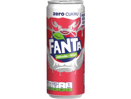 FANTA 330ml Jahoda Kiwi