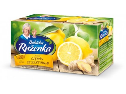 Babička Růženka Citrón se zázvorem 20x2g