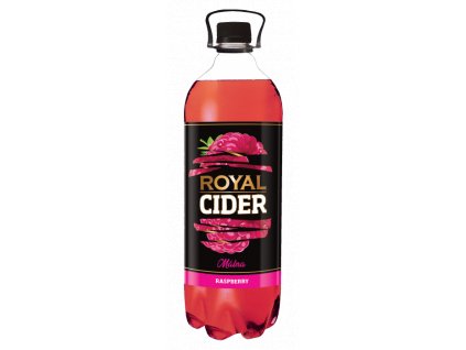 Royal CIDER 1L Alkoholický nápoj s příchutí Malina 4,7% Alk.