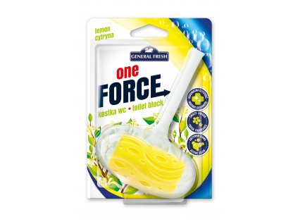 Force One Kostka WC 40g Lemon