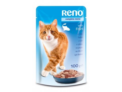 Reno 100g kapsa kočka ryba