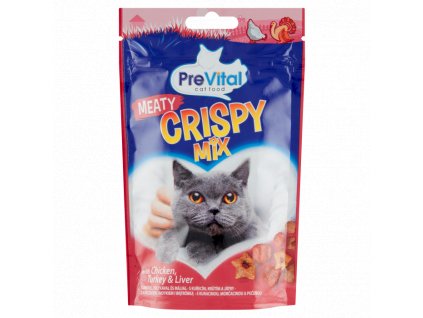 Prevital snack kočka masový mix 60g