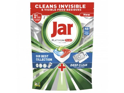 Jar Kapsle Platinum Plus Blue Deep Clean 48ks