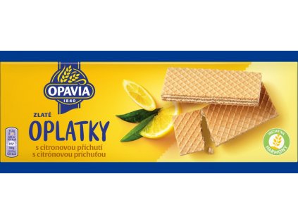 Opavia Zlaté oplatky citronové 146g