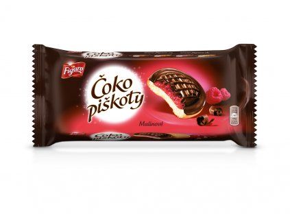 Figaro Čokopiškoty malina 147g