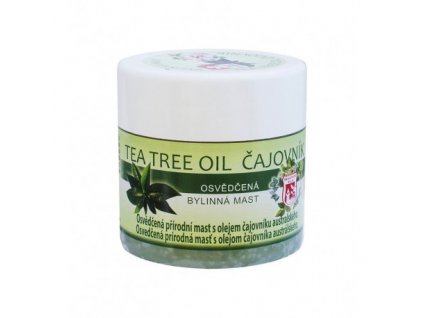 Bylinná mast 150 ml Tea tree oil čajovník