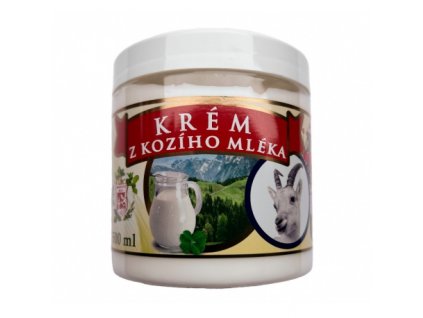 Krém z kozího mléka 500ml vyživující