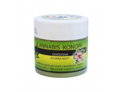 Bylinná mast 150 ml Cannabis konopí