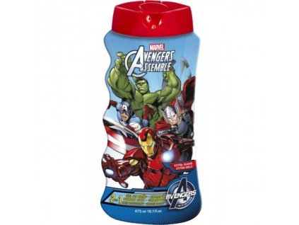 Disney Avenger Assemble 2v1 475ml Šampon & Pěna