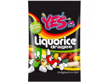 YES Liquorice dragee 60g