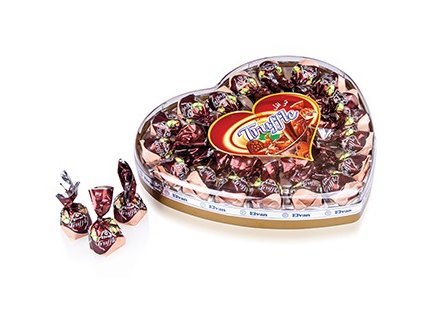 Truffle Srdce 280g oříšek