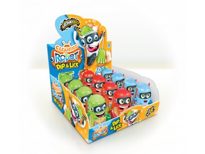 Lízátko robot s práškem 40g