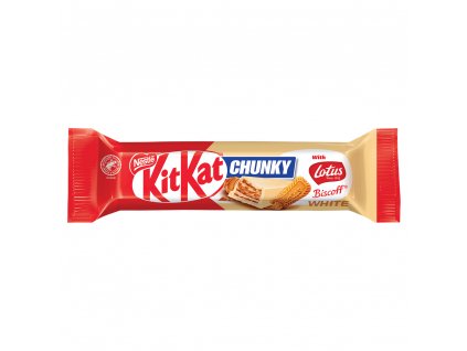 KIT KAT CHUNKY Bílý Biscoff 42g