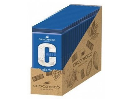 CHOCOYOCO Grab&Go Mléčná čokoláda 50g