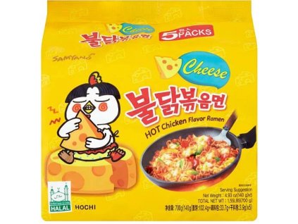 SamYang Buldak Cheese 700g ( 5x140g )