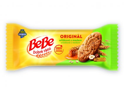 BeBe Dobré ráno med+oříšek 50g