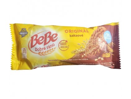 BeBe Dobré Ráno sušenky kakaové 30% cukru 50g