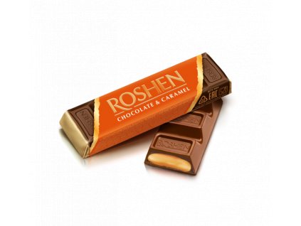 ROSHEN Mléčná čokoláda Karamel 43g