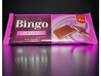 Bingo 90g s náplní s mléčnou příchutí