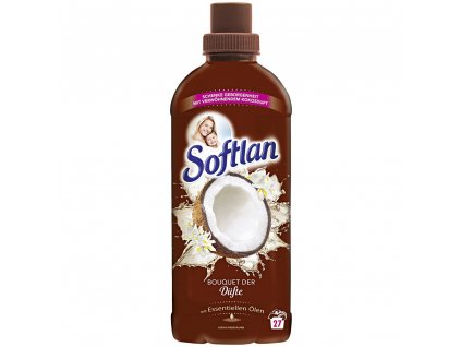 Softlan kokos a bílé květy  650 ml 27 praní.