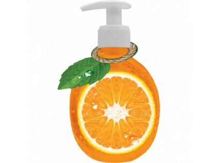 LARA tekuté mýdlo s dávkovačem 375 ml pomeranč