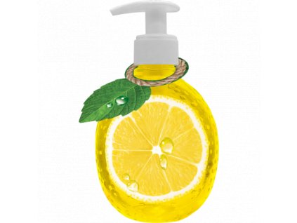 LARA tekuté mýdlo s dávkovačem 375 ml citron