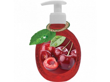 LARA tekuté mýdlo s dávkovačem 375 ml višně