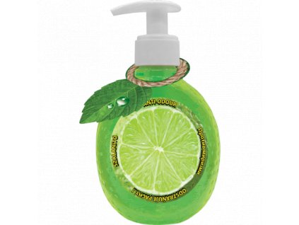 LARA tekuté mýdlo s dávkovačem 375 ml Limetka