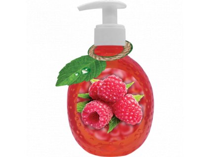 LARA tekuté mýdlo s dávkovačem 375 ml maliny