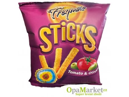 Freymas křupavý snack s příchutí rajčat a oliv 40g