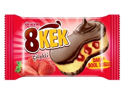 Ulker 8 KEK dort s jahodou 55g