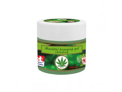Konopný gel Cannabis 150 ml chladivý