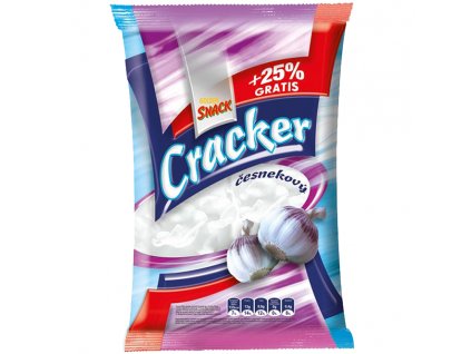 Cracker česnekový 80g + 25% gratis
