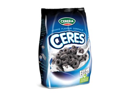 CERES cereální kakaové kroužky 210g