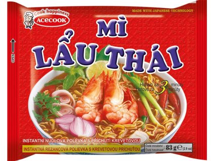 Mi Lau Thai příchuť Krevetí 80g