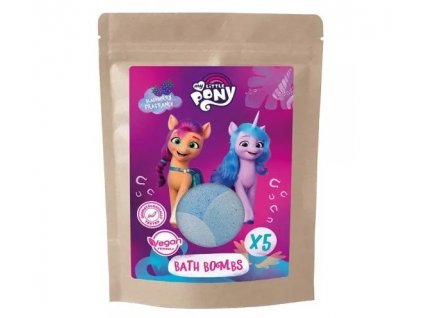 MY LITTLE PONY Fizzy Bath Bombs Doypack 5 x 50g šumivé koule do koupele