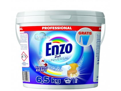 Deluxe Enzo prací prášek Professional 6,5kg 2in1 Universal 92 praní kyblík