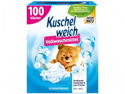 Kuschelweich prací prášek 5,5kg 100 praní Sommerwind universal