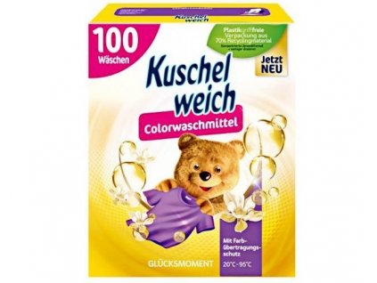 Kuschelweich prací prášek 5,5kg 100 praní Glucksmoment Color