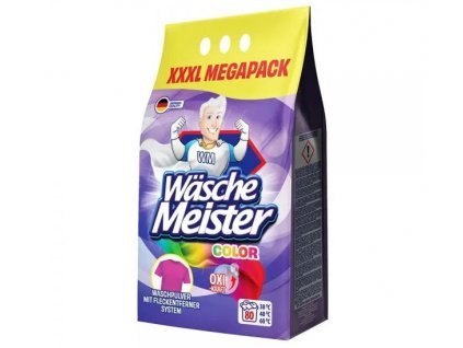WascheMeister prací prášek 6 kg Color – 80 praní