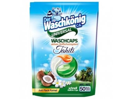 WaschKönig kapsle na praní TRIOCAPS Tahiti Universal 50ks