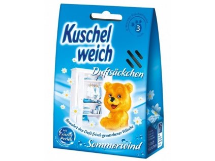 Kuschelweich vonné sáčky Sommerwind 3ks modré