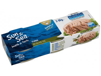 Tuňák v olivovém oleji 3x80g