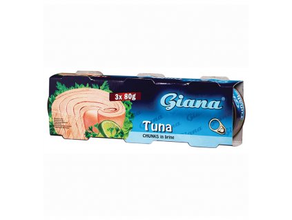 Tuňák kousky ve vlastní šťávě 3x80g